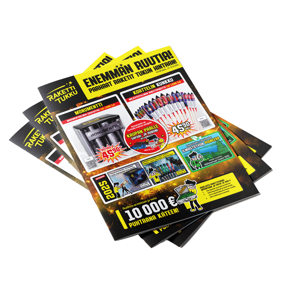 Rakettitukku On Suomen Suurin Ja Suosituin Ilotulitemyyj 