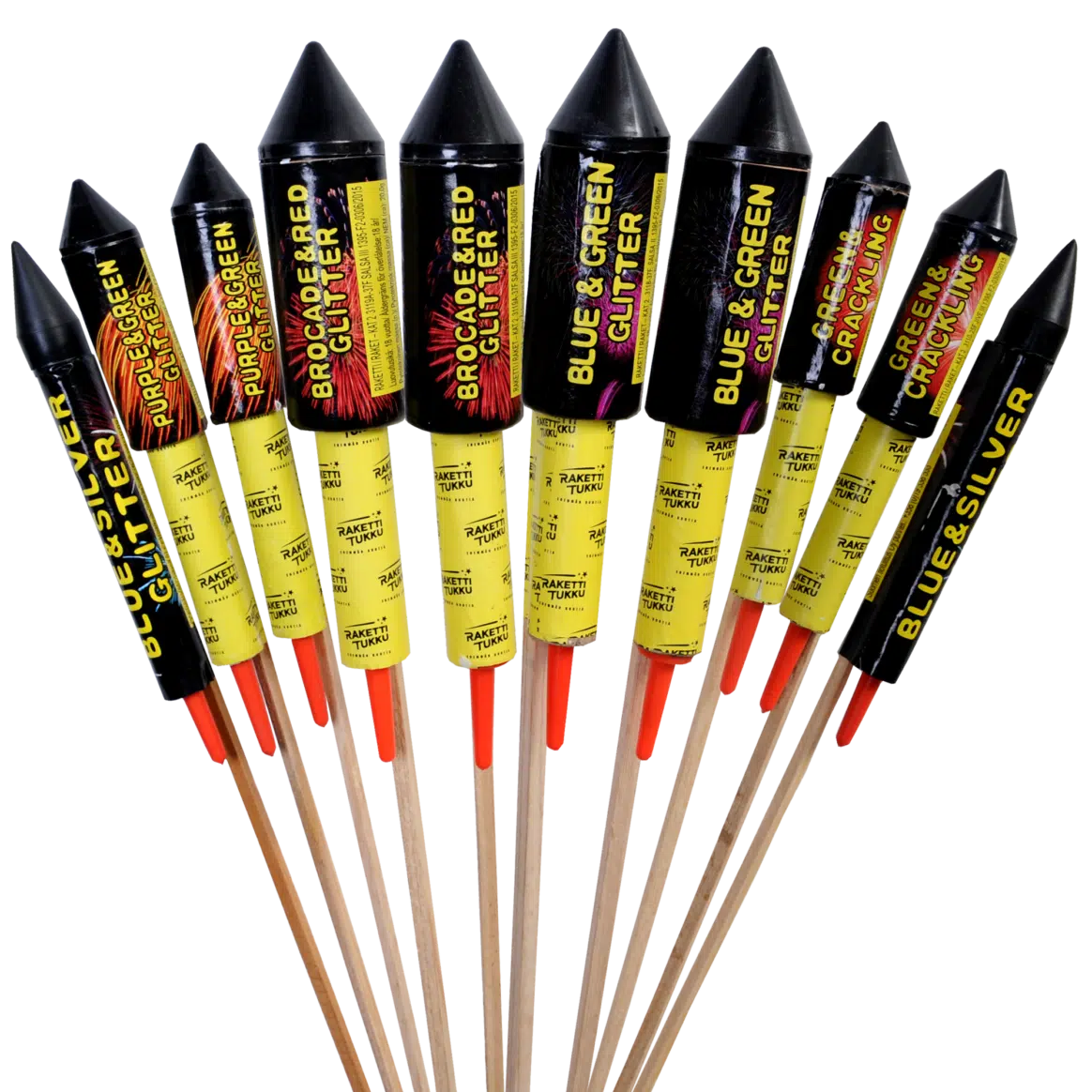 Raketit – näyttävät ja turvalliset raketit – Rakettitukku