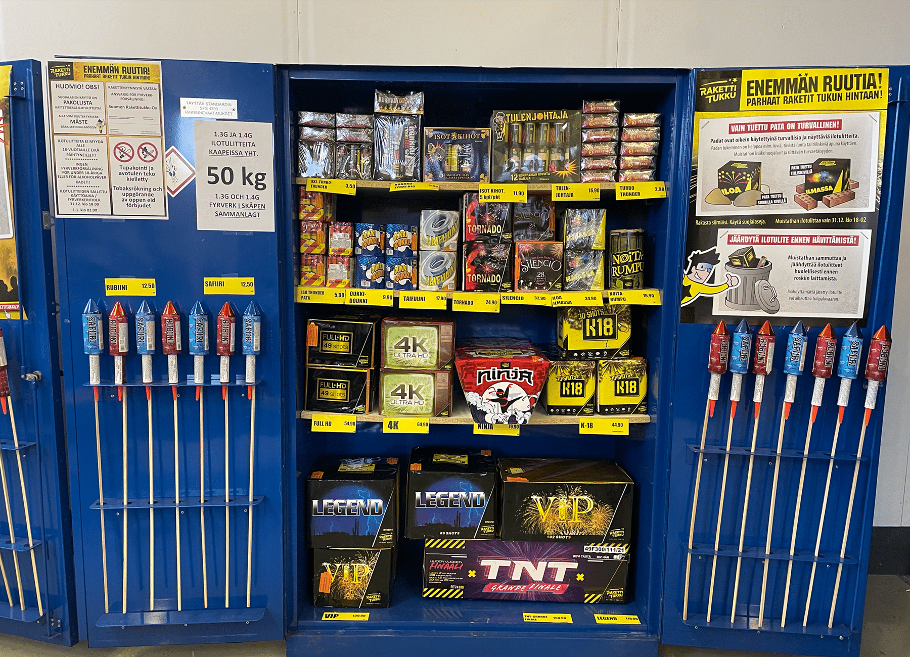 Rakettitukku Myyntipisteet L yd L hin Pisteesi Rakettitukku