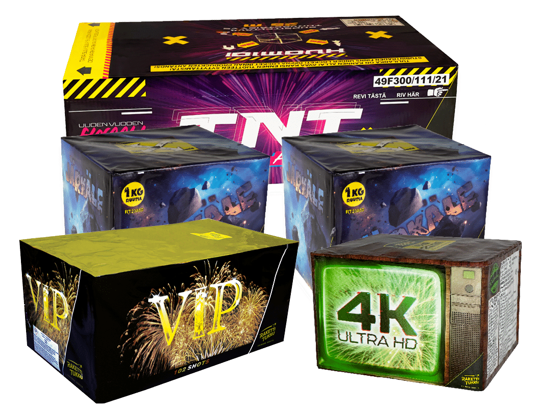 avajaiset ilotulituspaketti